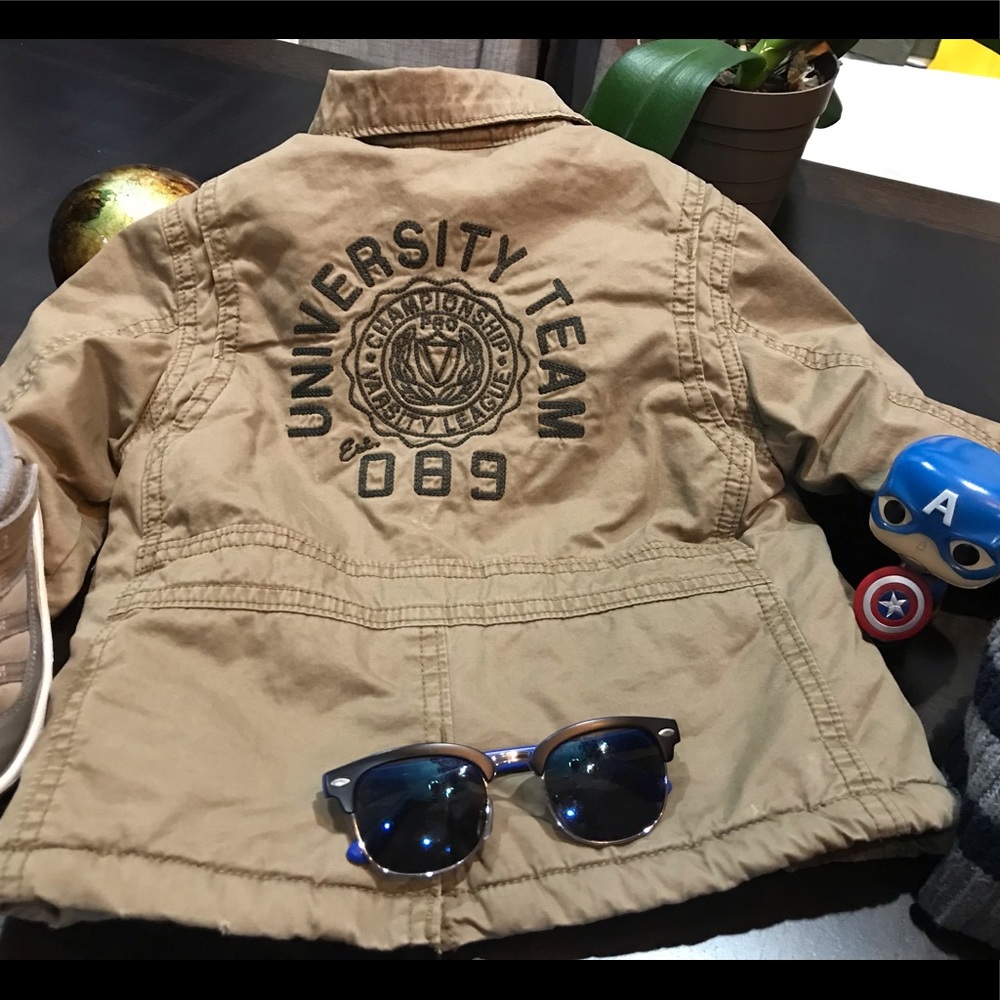Baby Boys Varsity League Jacket  Size 18 Months